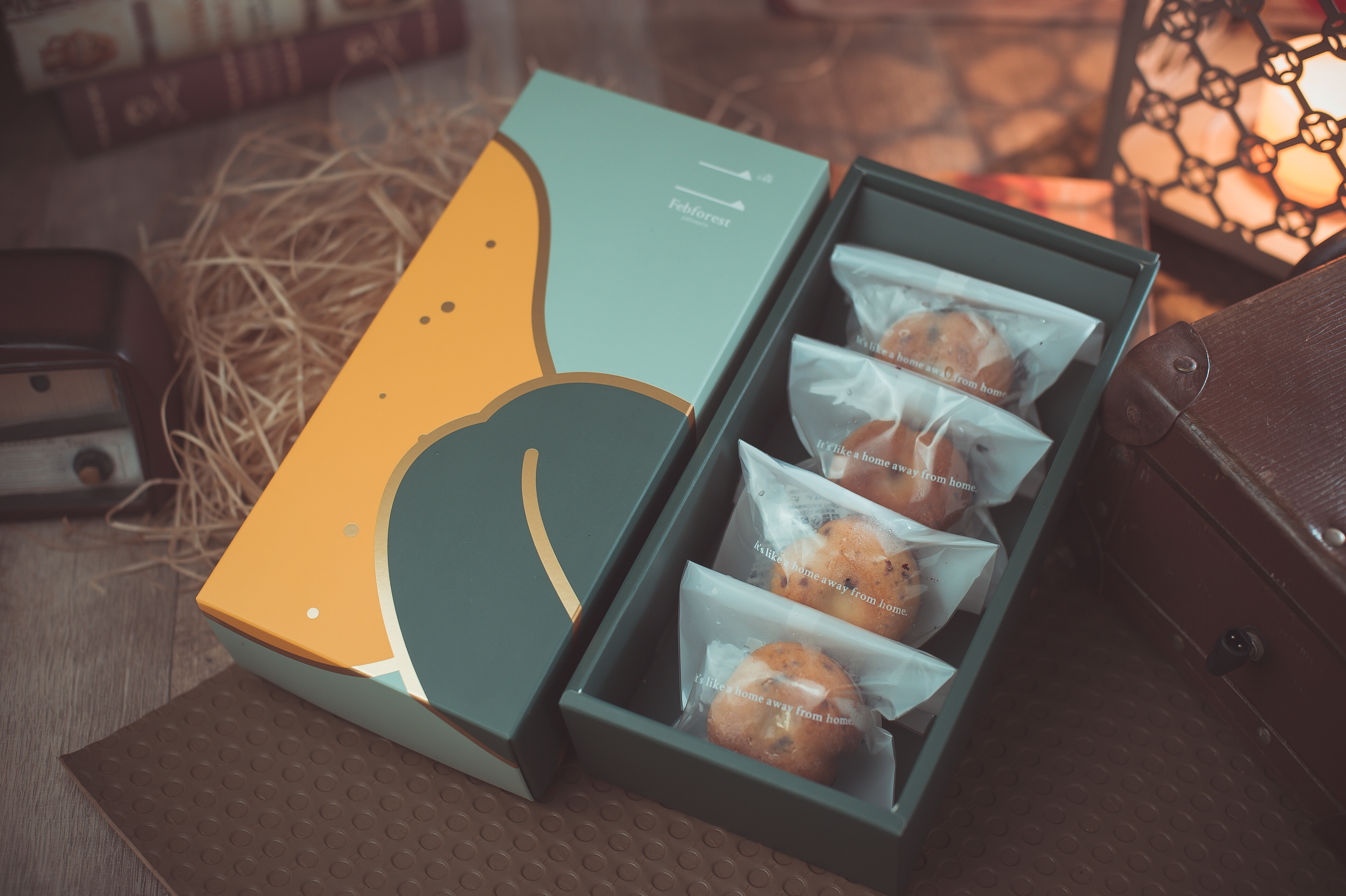 蔓越莓白巧蛋糕禮盒