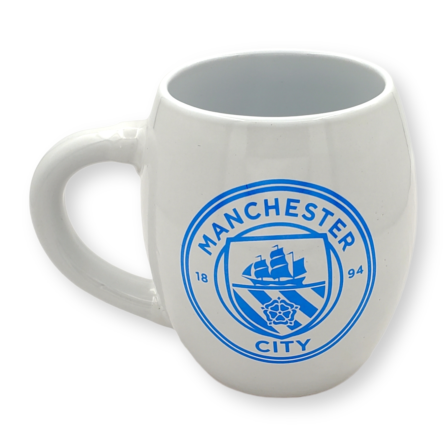 曼城白色會徽大水杯