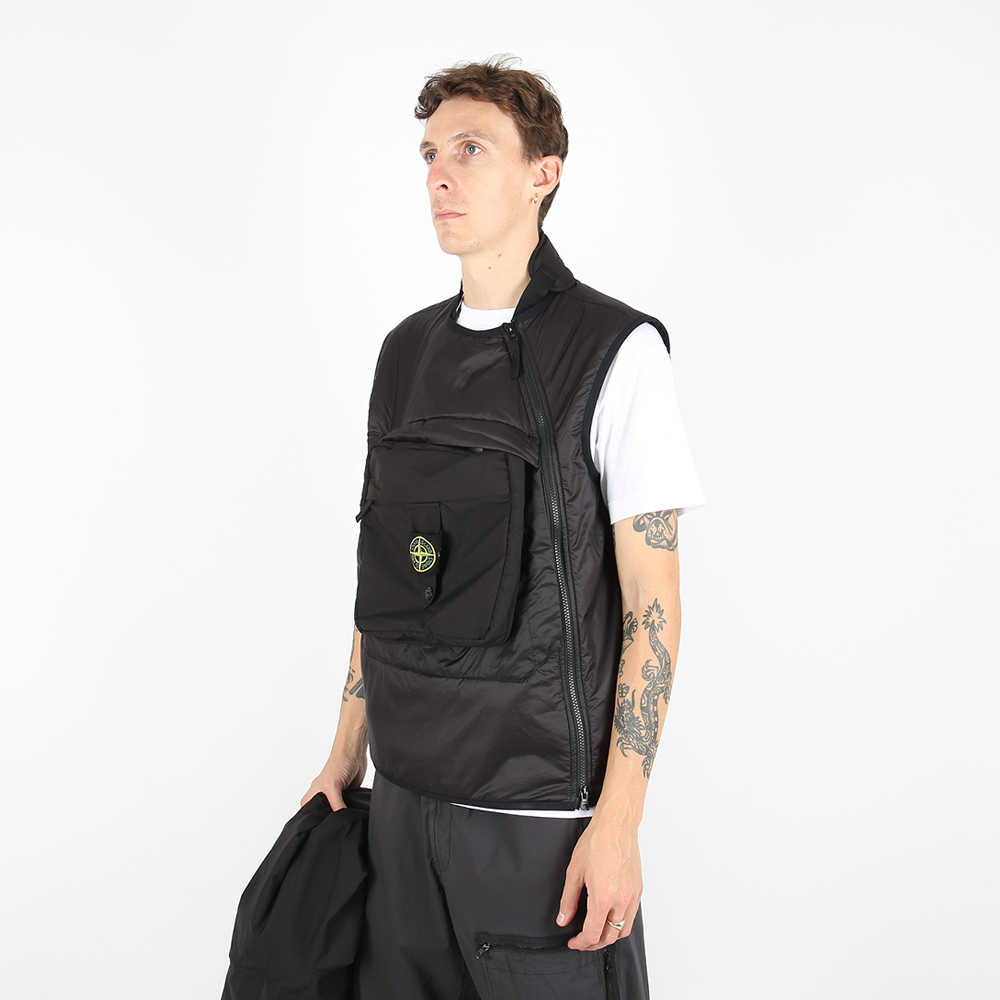 Stone Island 可收納夾克 外套 黑色