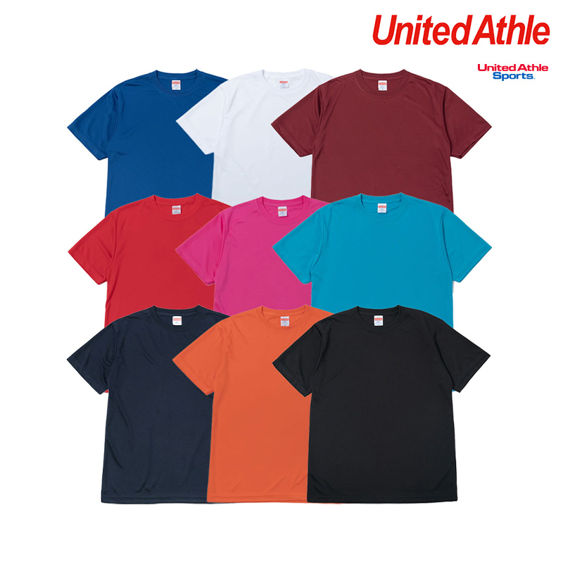 日本授權 United Athle 5088-1 素面涼感透氣 機能短TEE