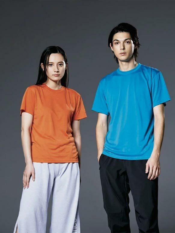 日本授權 United Athle 5088-1 素面涼感透氣 機能短TEE