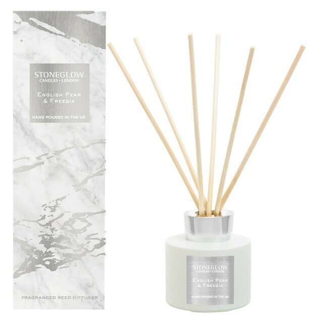 STONEGLOW LUNA - ENGLISH PEAR & FREESIA - REED DIFFUSER 120ML