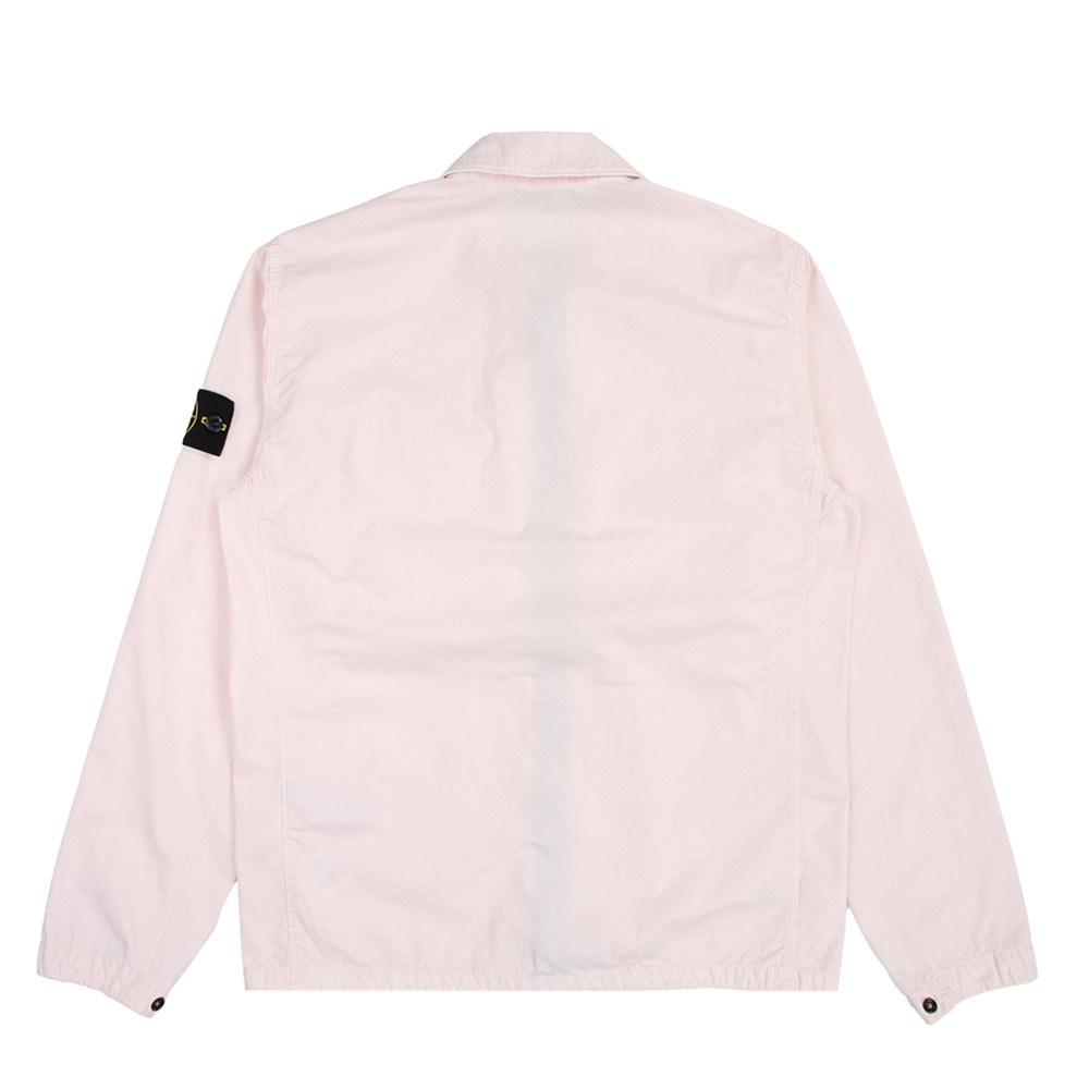 Stone Island 100％純棉 Overshirt 外套 粉色