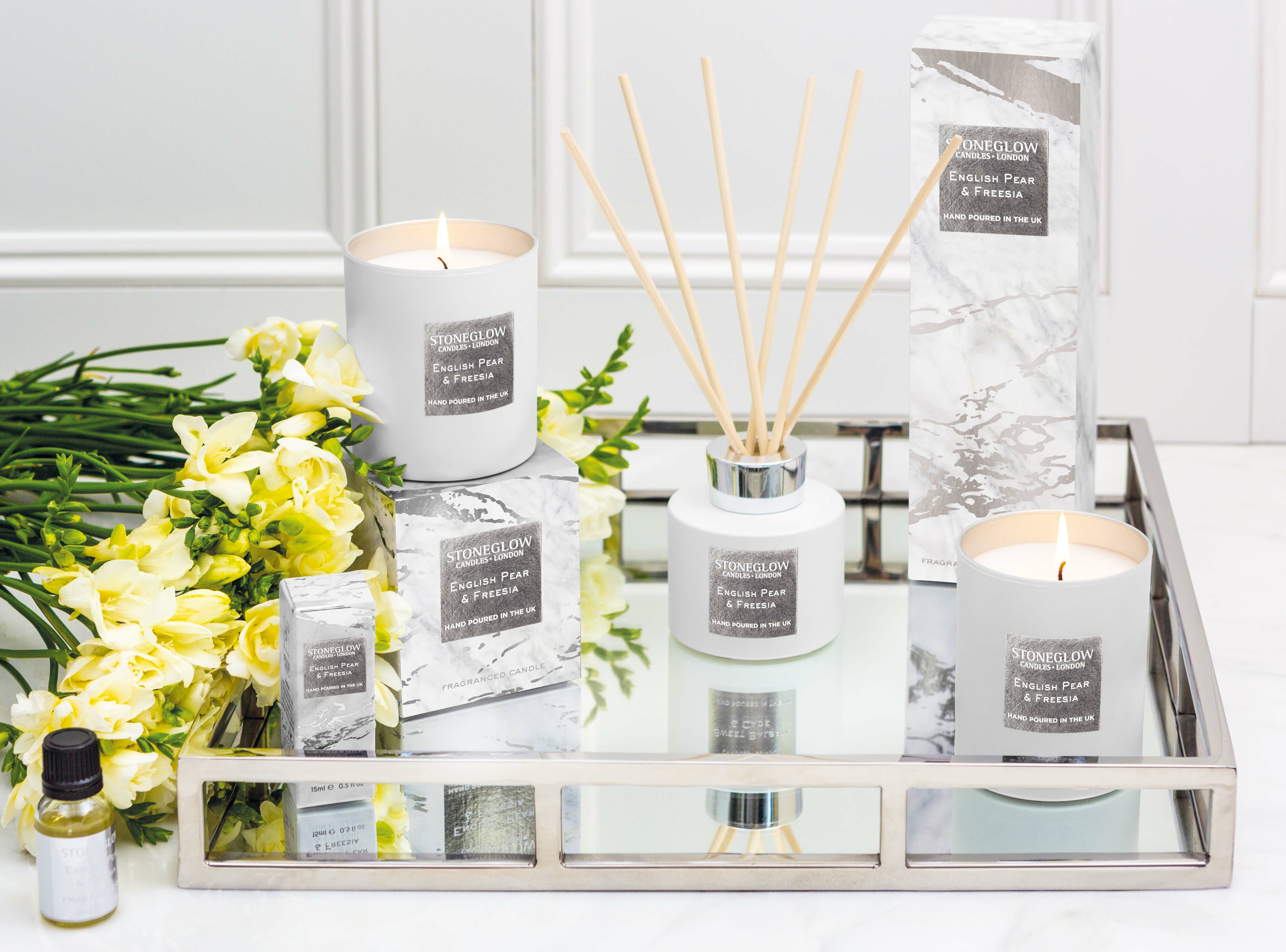 STONEGLOW LUNA - ENGLISH PEAR & FREESIA - TUMBLER