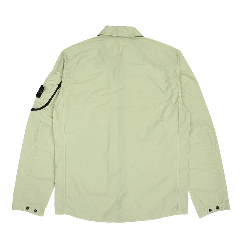 Stone Island 100% 聚酰胺 Overshirt 外套 淺綠色