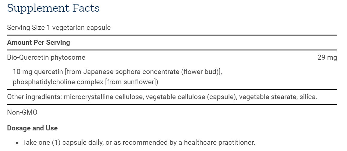 [預購] Life Extension Bio-Quercetin 30 vegetarian capsules