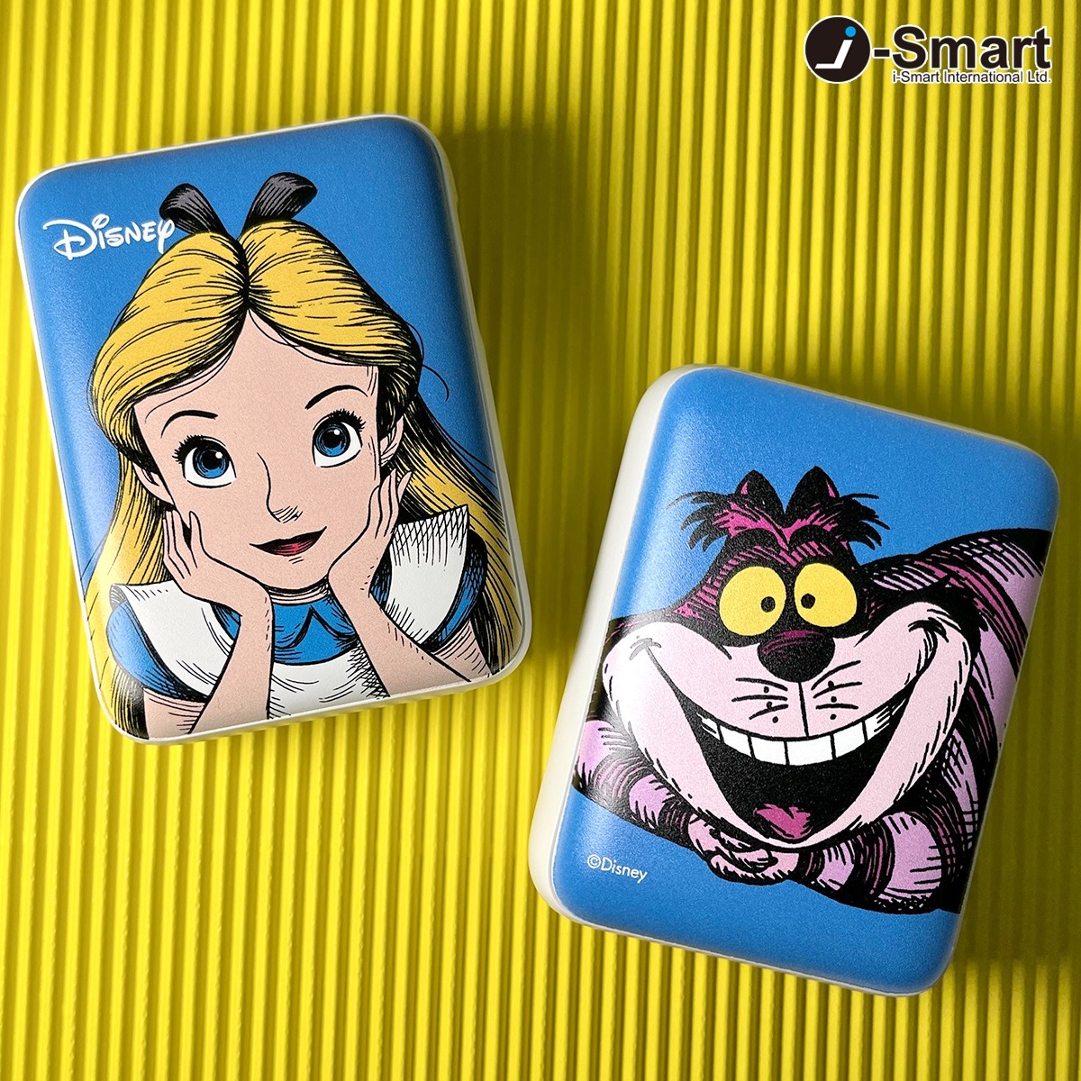 i-Smart-迪士尼系列口袋行動電源-經典系列-愛麗絲＆妙妙貓 Alice & The Cheshire Cat