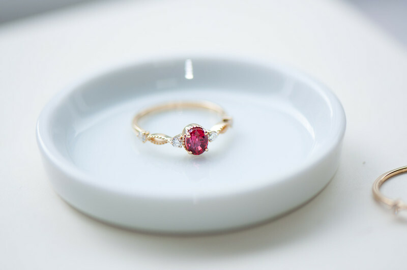 18K Calafrio Ruby Diamond Ring