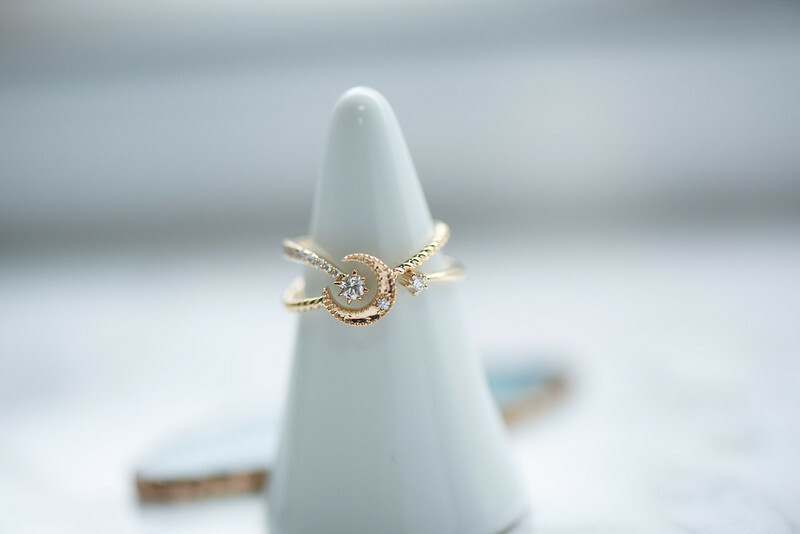 18K Lucica Matching Open Ring