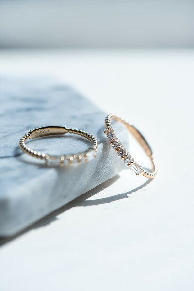 18K Mixed fancy shape diamond ring