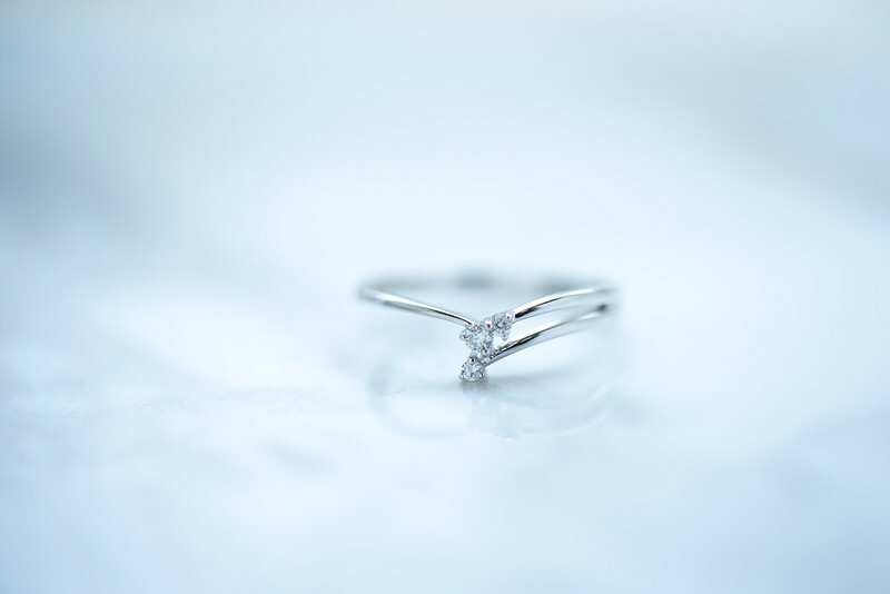 18K Torcere Diamond Ring