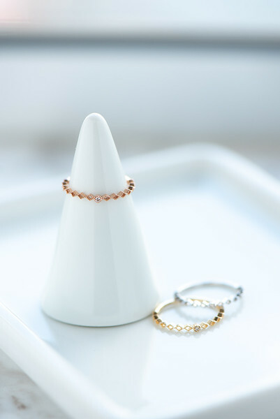 18K Verano Diamond Pinky Ring