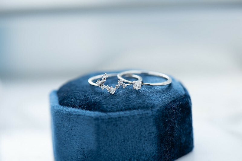 18K Estrela Diamond Ring