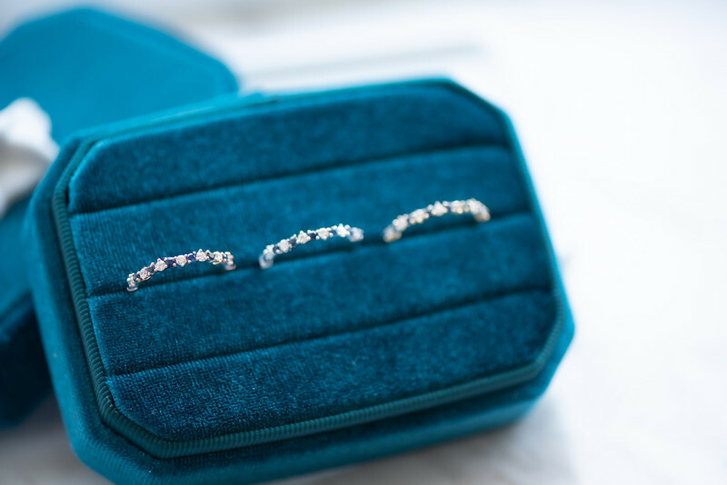 18K Baile Blue Sapphire Diamond Ring