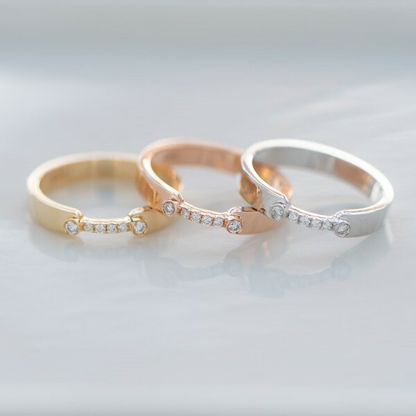 18K Love Puente Diamond Ring