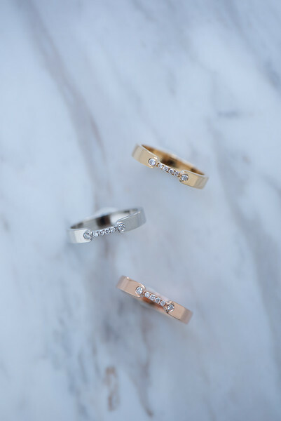 18K Love Puente Diamond Ring