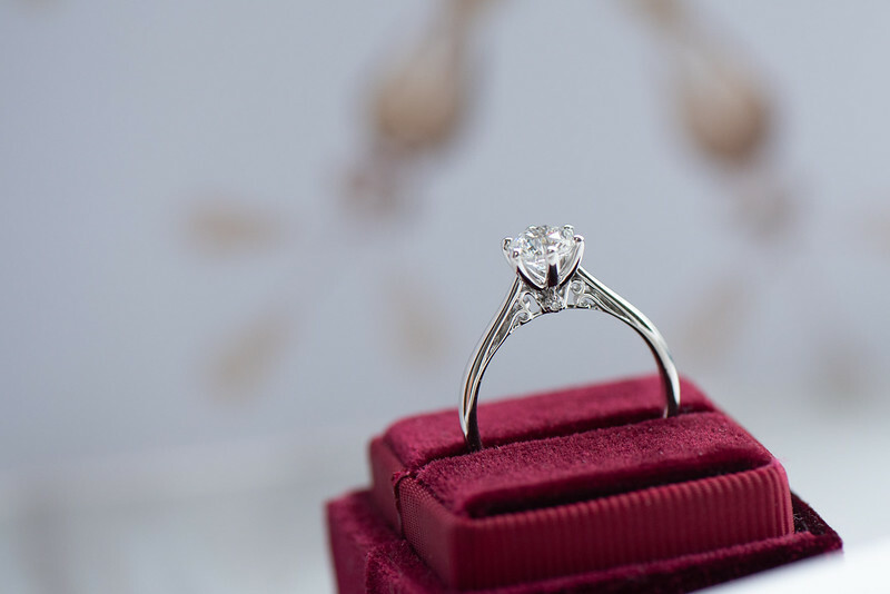 18K Royal Garden 1ct Ring Setting