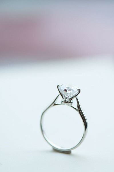 18K Knot 1ct Cross Prong Ring Setting