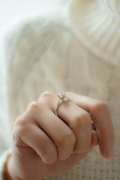 18K Royal Garden 1ct Ring Setting