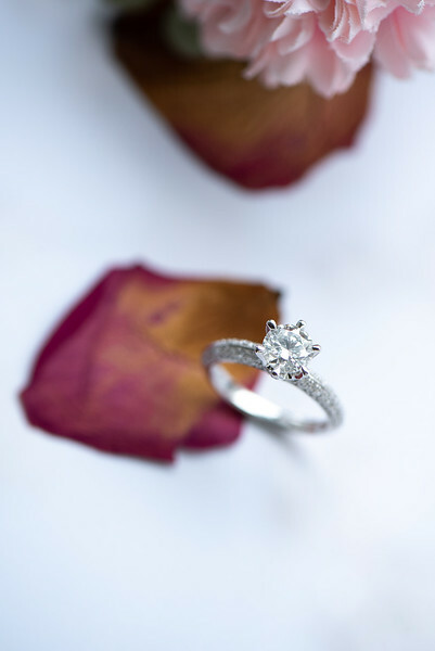 18K Pave Diamond 1ct Ring Setting