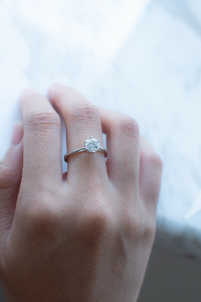 18K Diamond Ring Setting