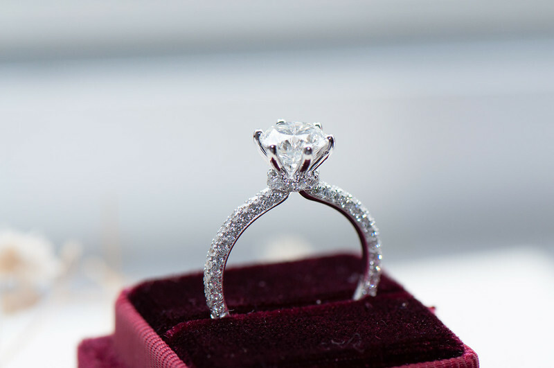 18K Glamour 1.5ct Diamond Ring setting