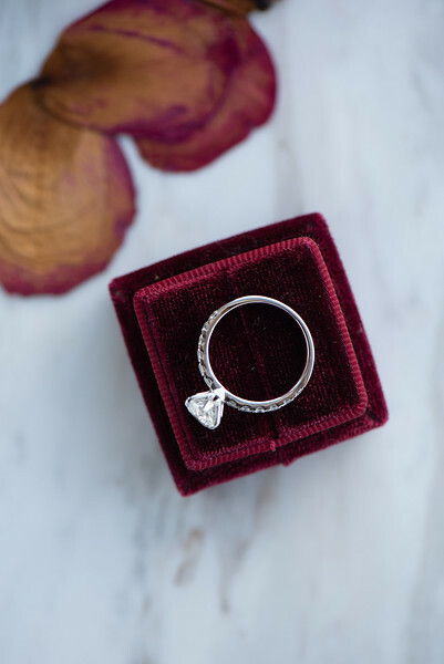 18K Shiny 1ct Diamond Ring Setting