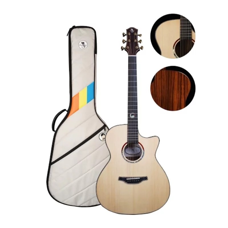 NAGA Naga Guitars S-20 GAC Sungha Jung 鄭晟河 "光"系列 面單木吉他 — 三峽吉他 / Bass