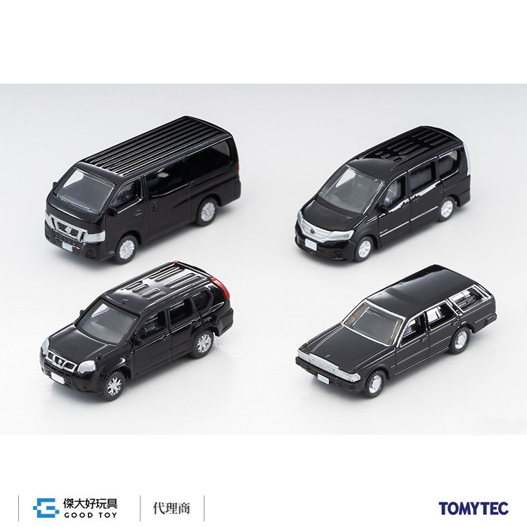 TOMYTEC 323709 Car Collection Basic Set Select Black