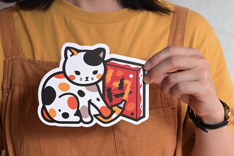 貓就是這樣用文具明信片