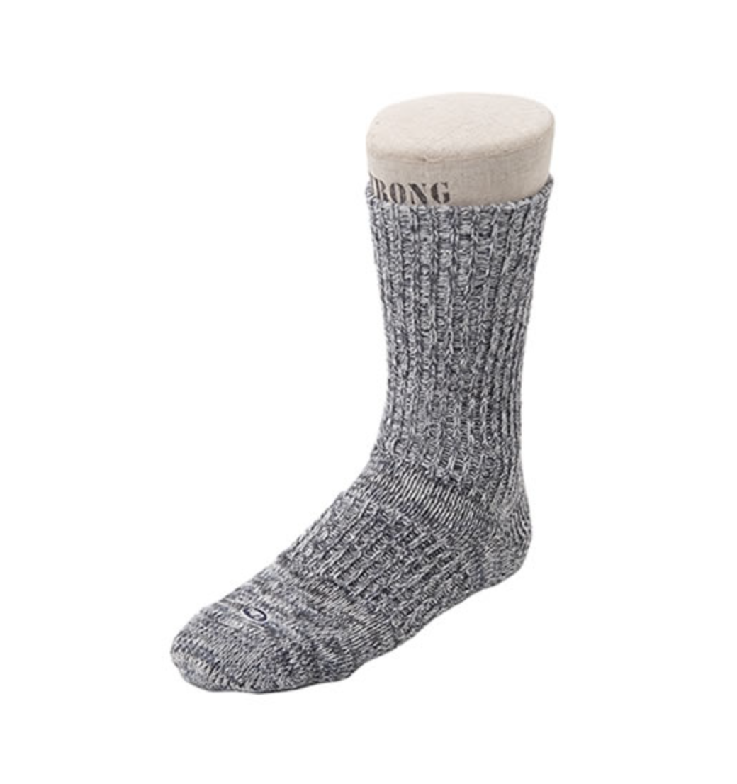 UES CREW LENGTH SOCKS (三色 RED／YELLOW / GRAY)