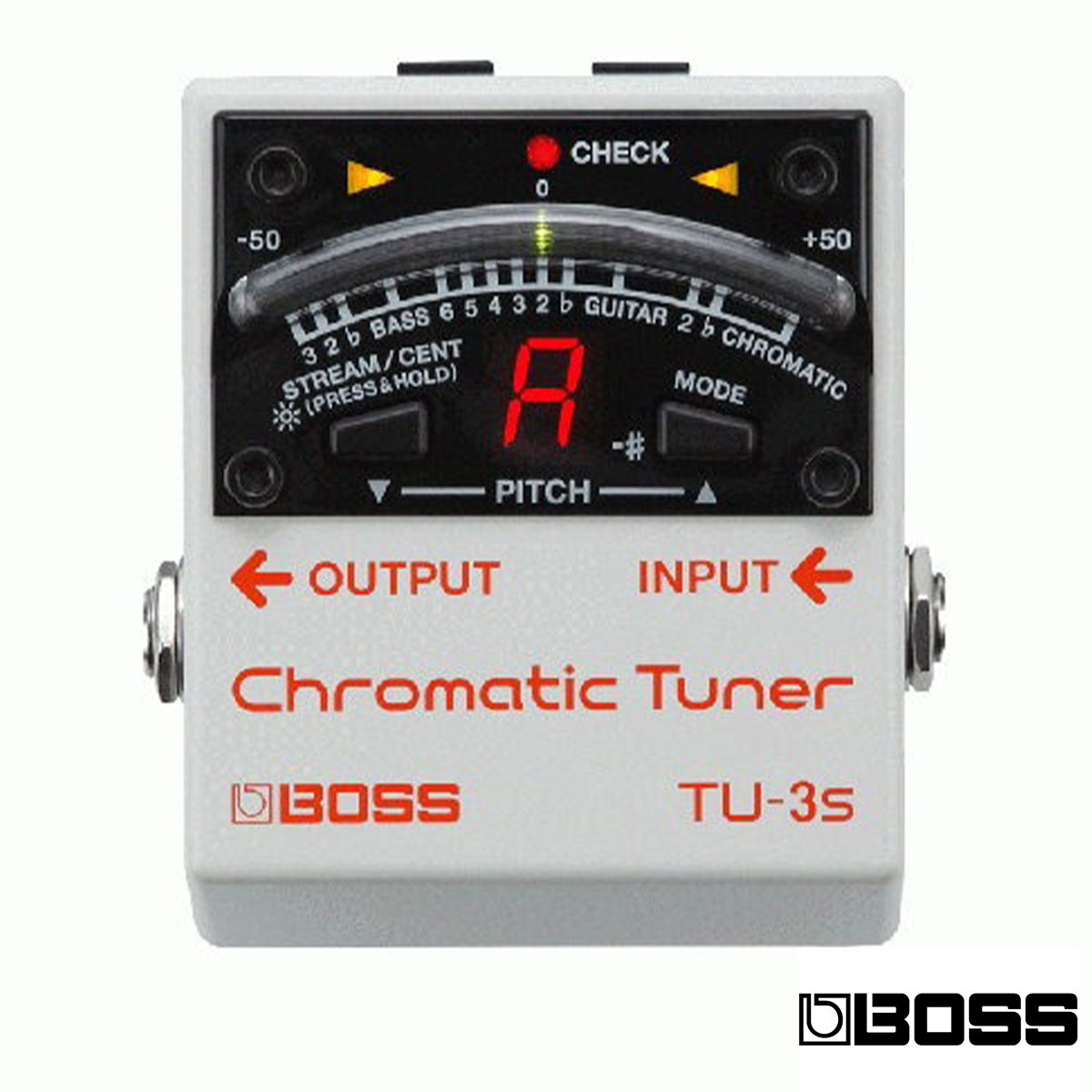 BOSS TU-3S Chromatic Tuner 半音階調音器 迷你調音器