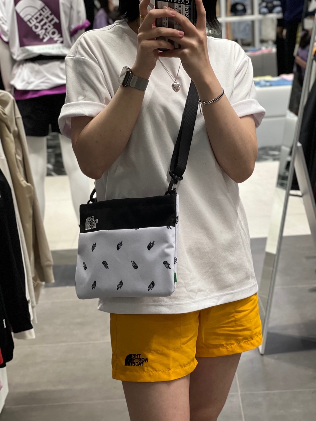 THE NORTH FACE SLIM CROSS BAG 白標限定 黑色 基本款 小包 NN2PN04J