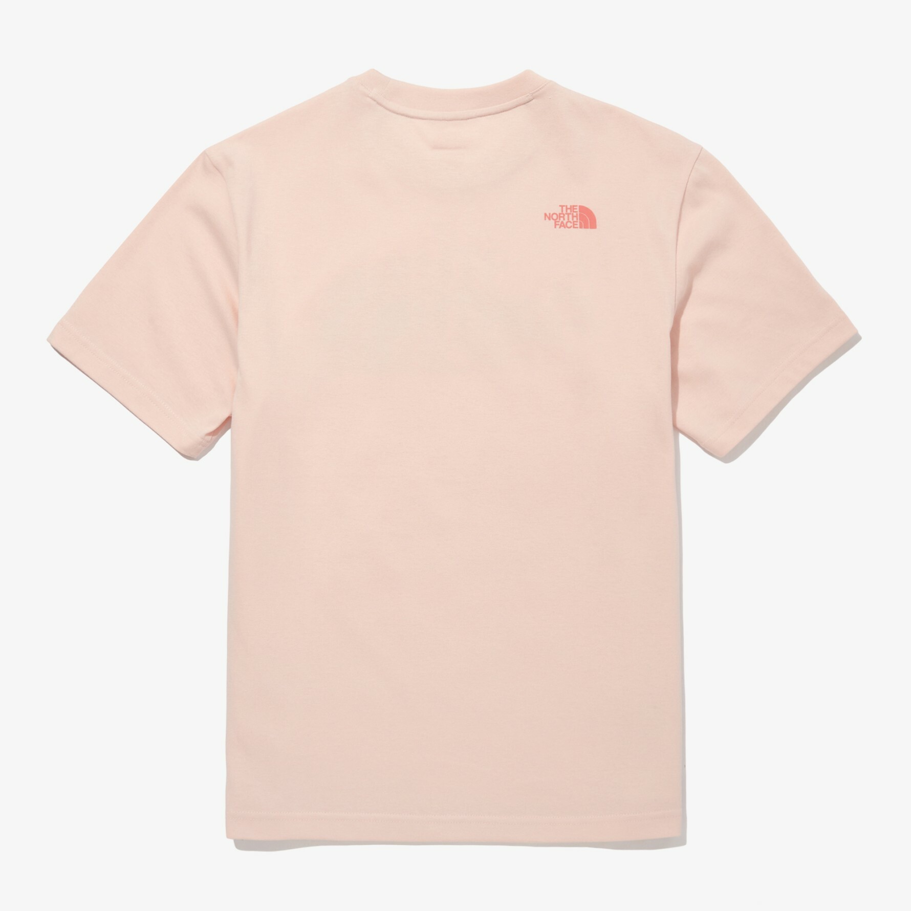 THE NORTH FACE RETRO LOGO 白標限定 桃粉 LOGO 短袖 短T NT7UN17N