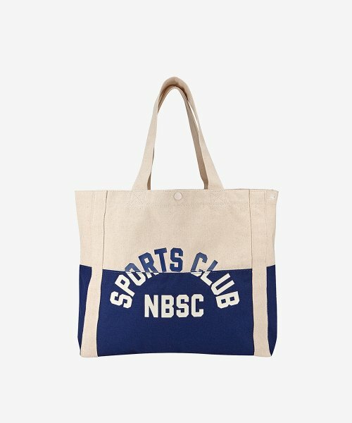 NEW BALANCE sports club tote bag 藍白拼接 托特包 NBGCCAA703_59