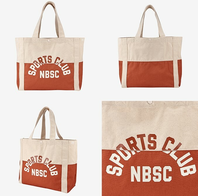 NEW BALANCE sports club tote bag 咖啡白拼接 托特包 NBGCCAA703_85
