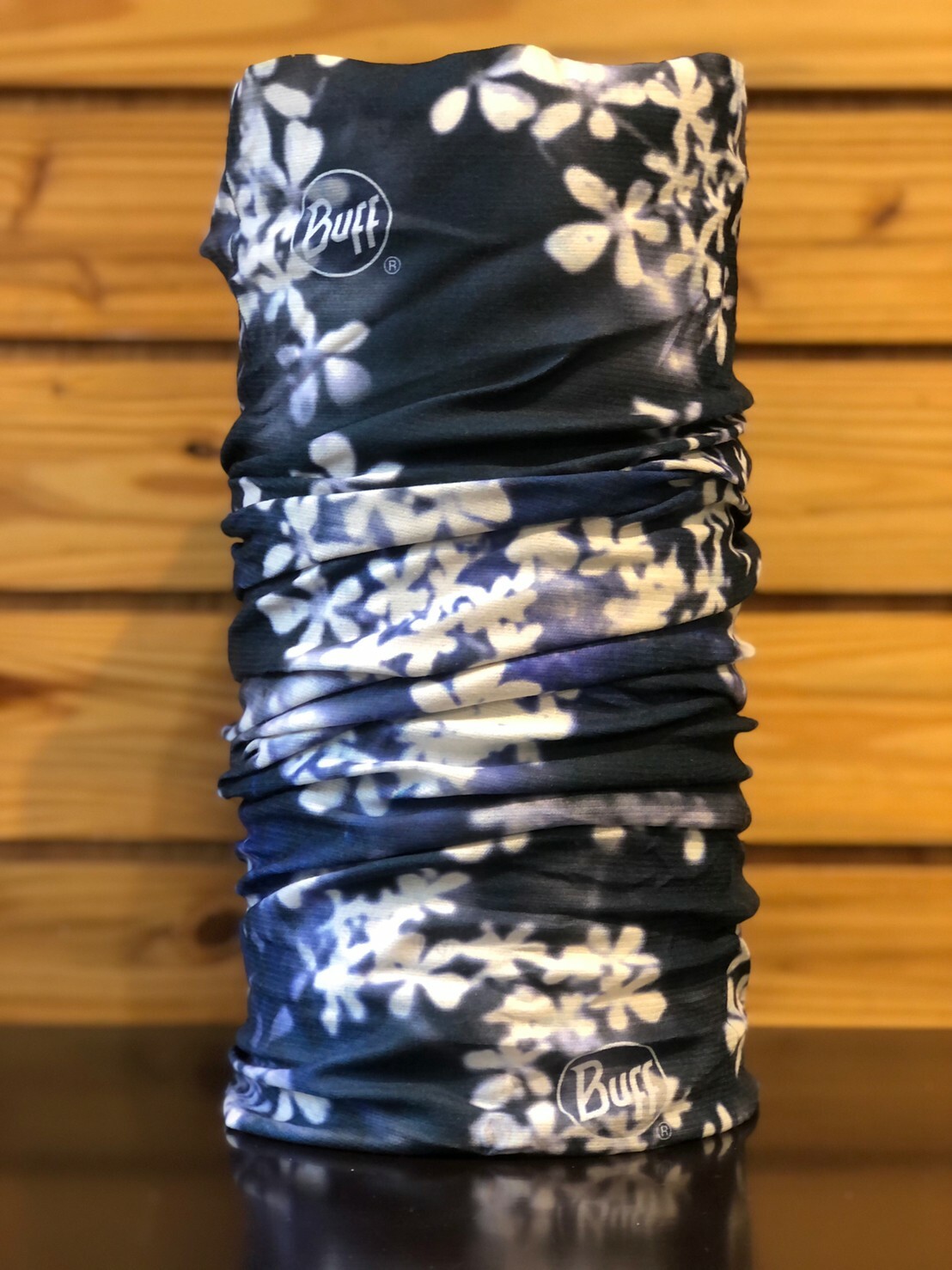 BUFF COOLNET 抗UV MIMS NIGHT BLUE 白花紛紛 魔術頭巾