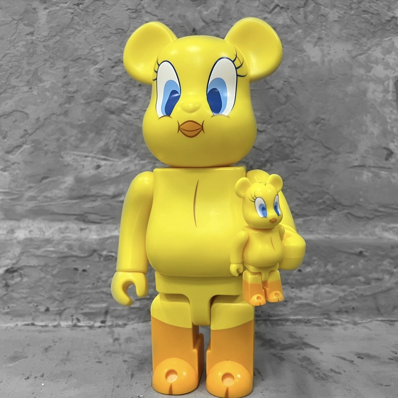 BE@RBRICK LOONEY TUNES TWEETY 崔弟 400%+100%