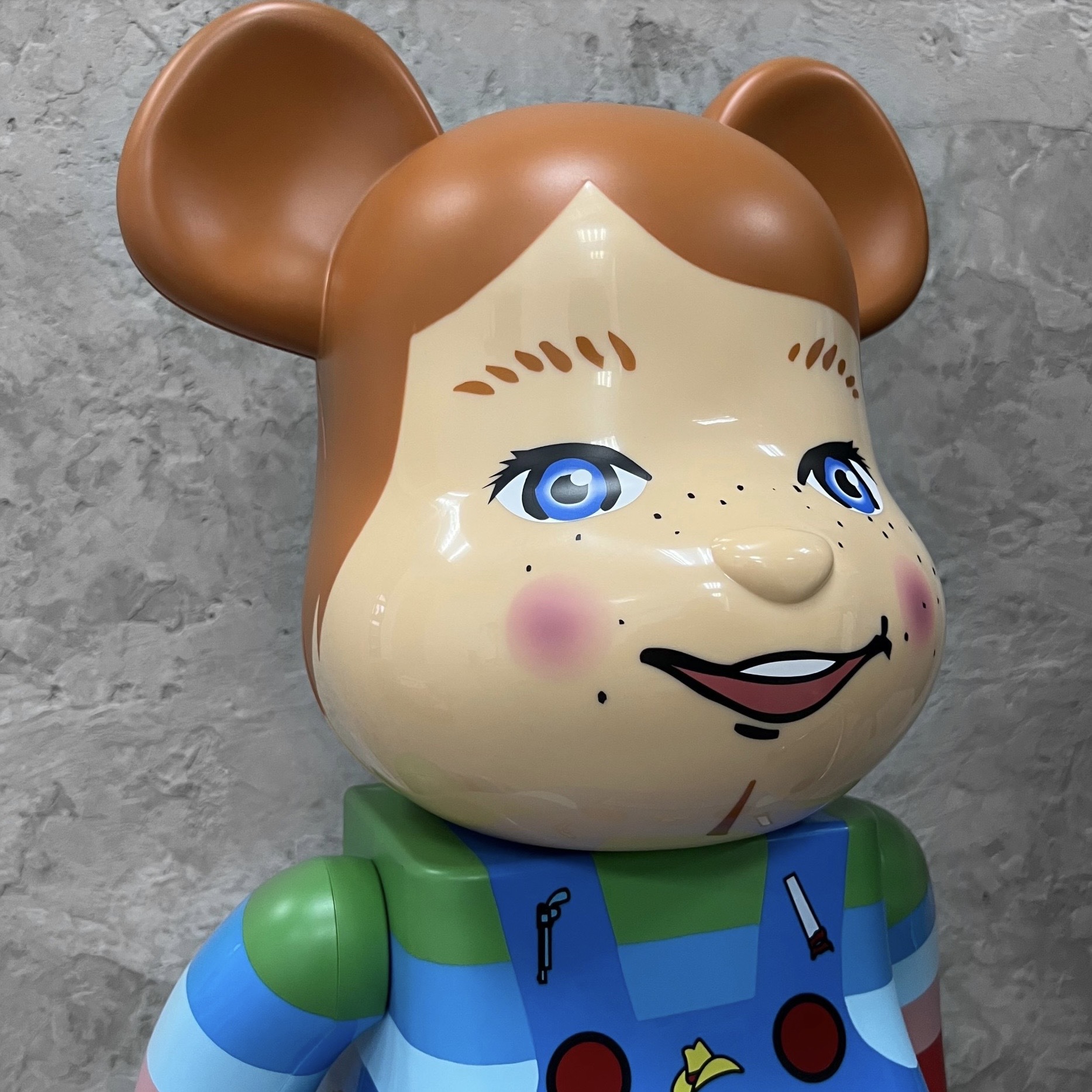 -(G32)- BE@RBRICK GOOD GUY 1000% CHUCKY恰吉 微笑鬼娃