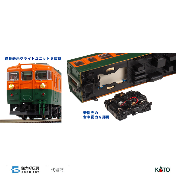 KATO 1-456 (HO) SAHA 165 0番台