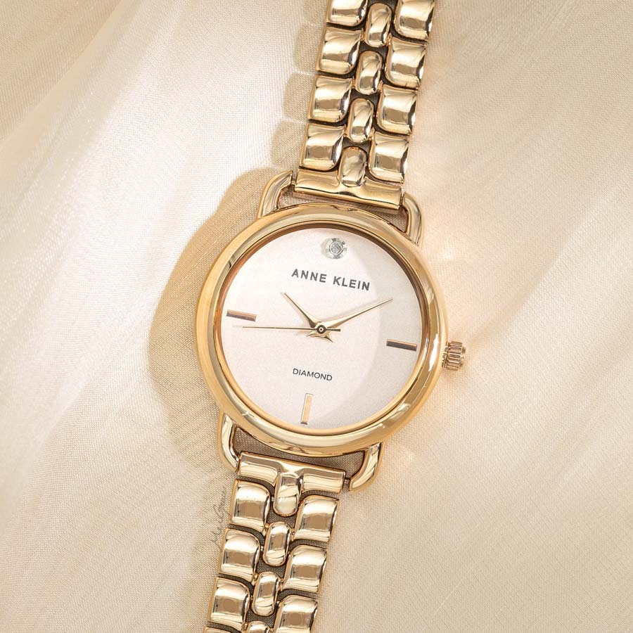 Anne Klein 真鑽系列腕錶 AN00212