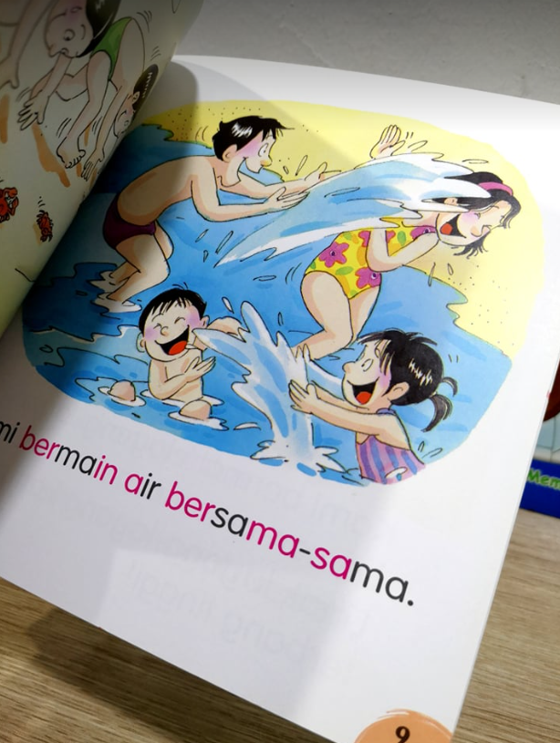 PELANGI Seronoknya Membaca Set 3 (3本 青色系列）