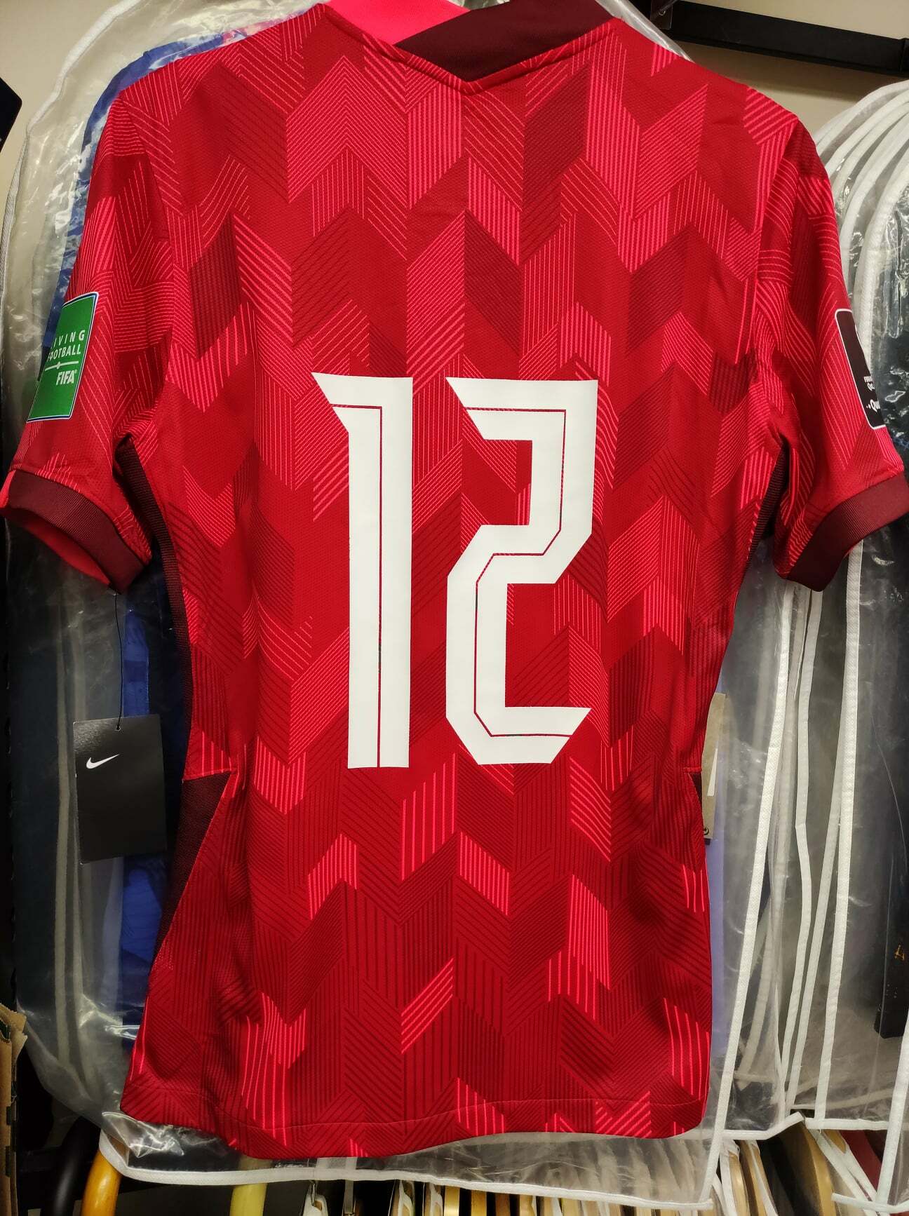 21-22香港隊主場球員版球衣