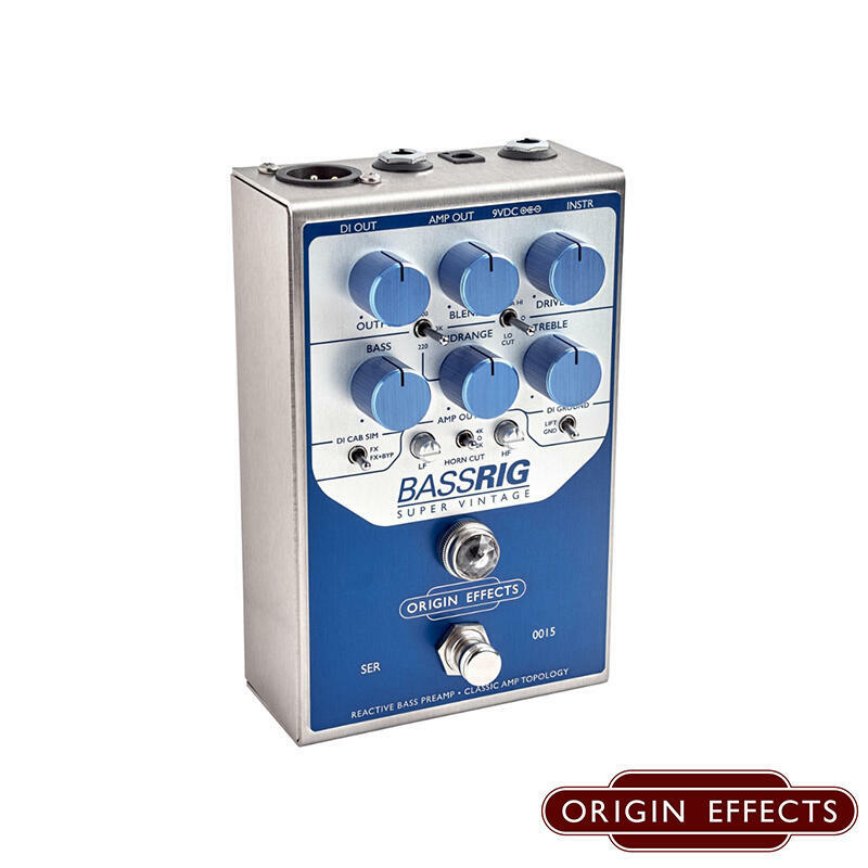 Origin Effects Bassrig Super Vintage 貝斯前級效果器 箱體模擬
