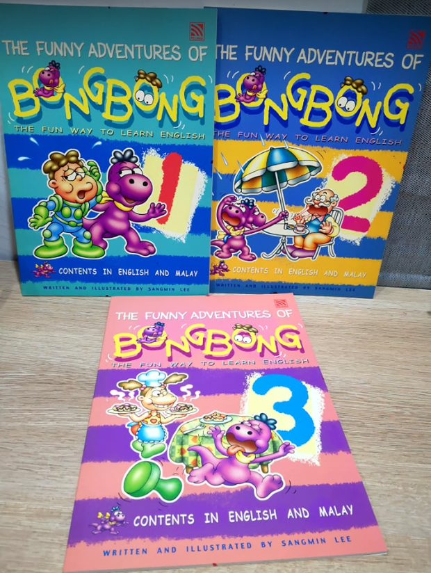 预购 PELANGI The Funny Adventures of Bongbong BI/BM (3本）