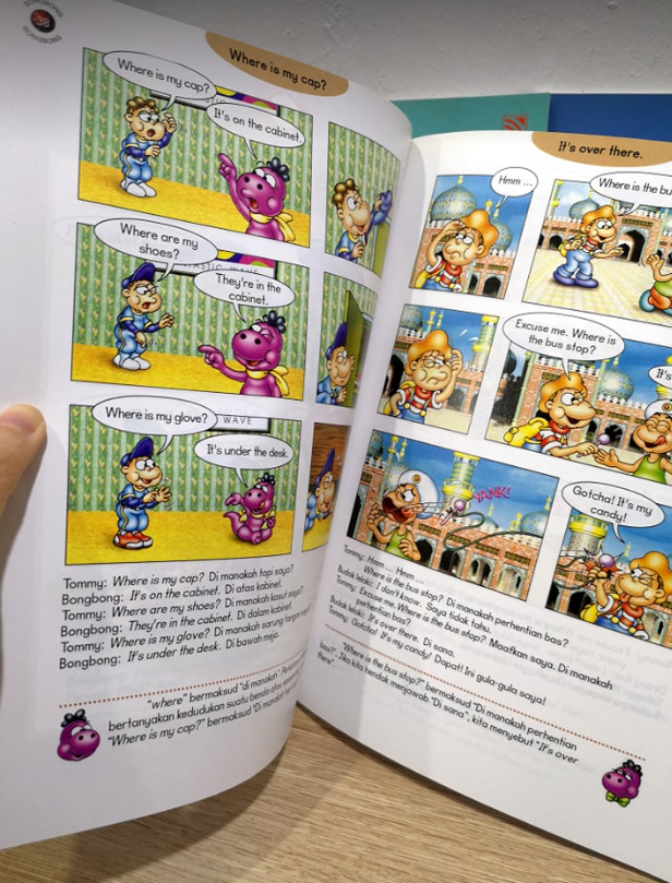 预购 PELANGI The Funny Adventures of Bongbong BI/BM (3本）
