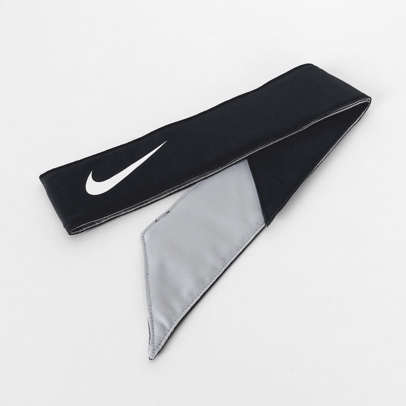 Nike Swoosh Headband 運動頭帶 訓練頭帶 頭巾 運動 吸汗 透氣 舒適 黑 NTN00010OS [台灣現貨]