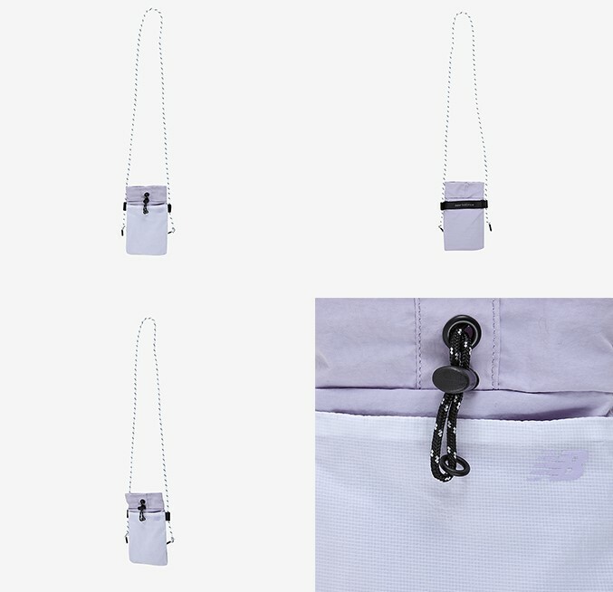 NEW BALANCE 束口 輕便 手機小包 薰衣草 紫 NBGCCAA504_75