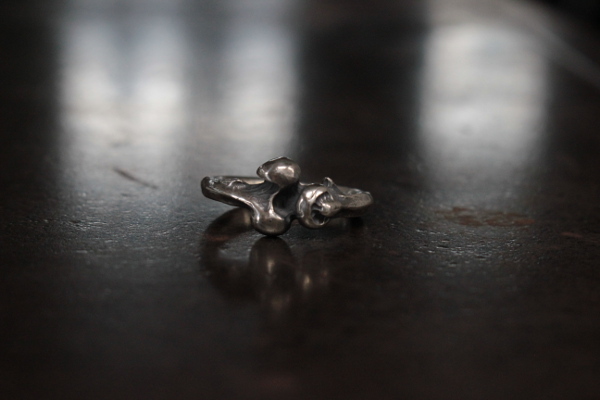 FateCo FCR-07 窄版骨頭戒