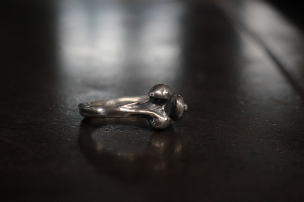 FateCo FCR-07 窄版骨頭戒